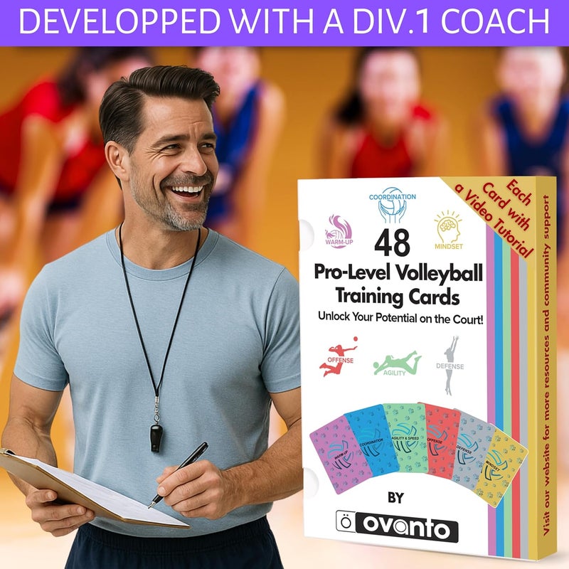 OVANTO Volleyball Training Equipment Aid – Solo Volleyball Equipment in 4 Styles to Serve, Spike, Set and Pass Like a Pro - Adjustable Volleyball Practice Equipment Gift for Beginners & Experts - Image 5